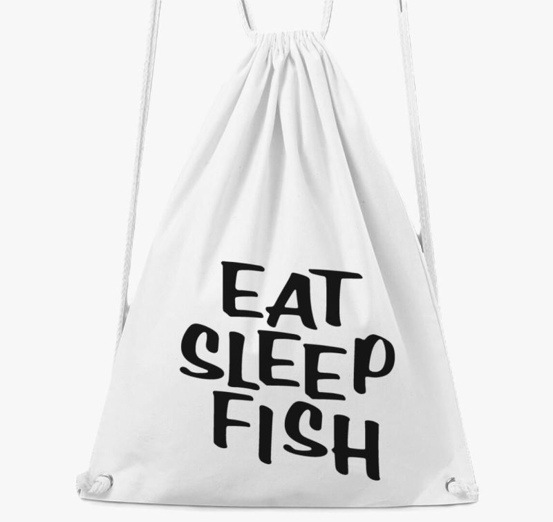 Egyél, aludj, horgássz! tornazsák