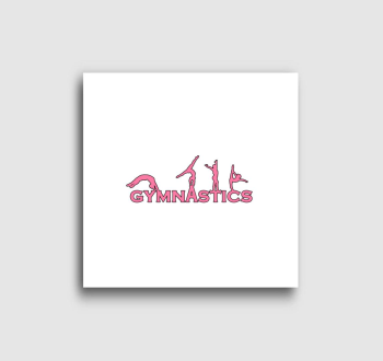 GymnAstics woman - pink - vászonkép