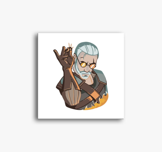 Witcher cook vászonkép