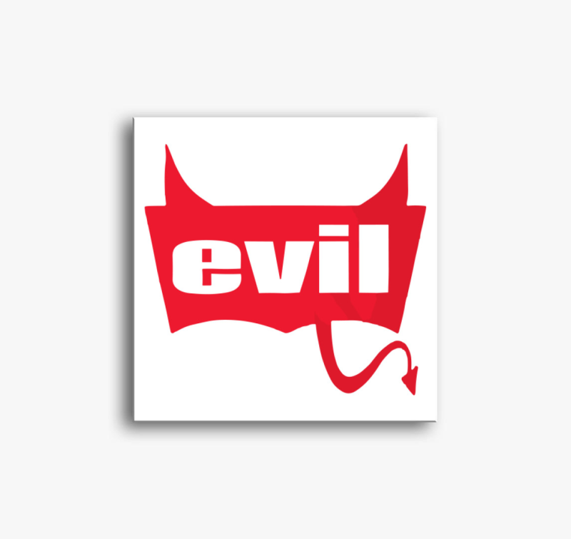 Evil vászonkép