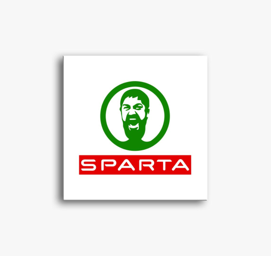 Sparta vászonkép