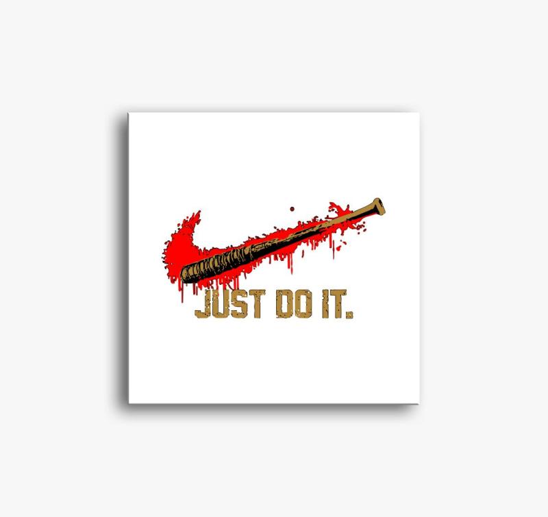 Negan Just Do It vászonkép