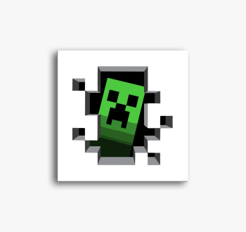 Minecraft zombi vász