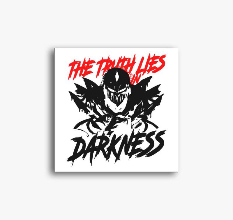 The Truth Lies in Darkness vászonkép