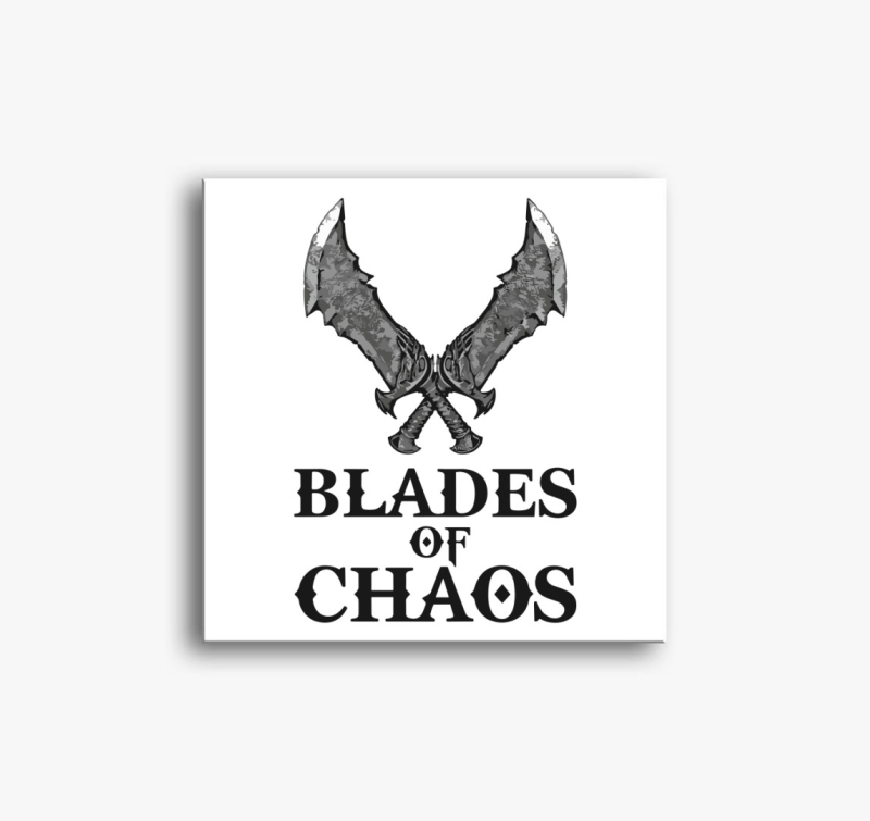 Blades of chaos GoW vászonkép