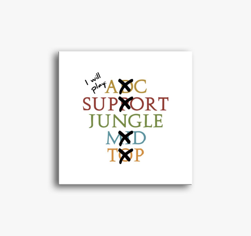 I will play jungle vászonkép