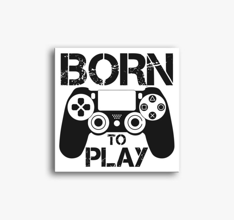 Born to play vászonkép