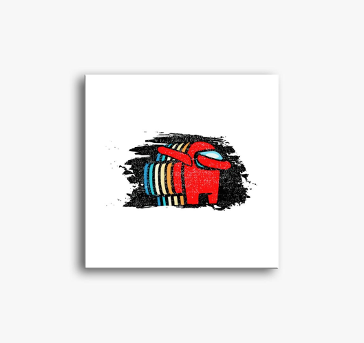 Among Us Impostor vászonkép