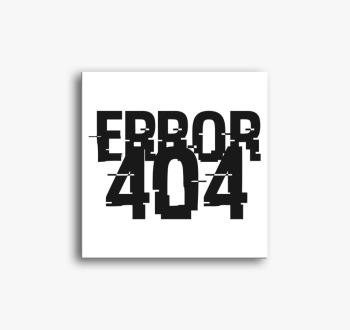 Error 404 vászonkép
