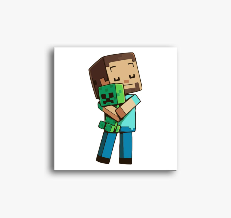 Minecraft Hug vászonkép