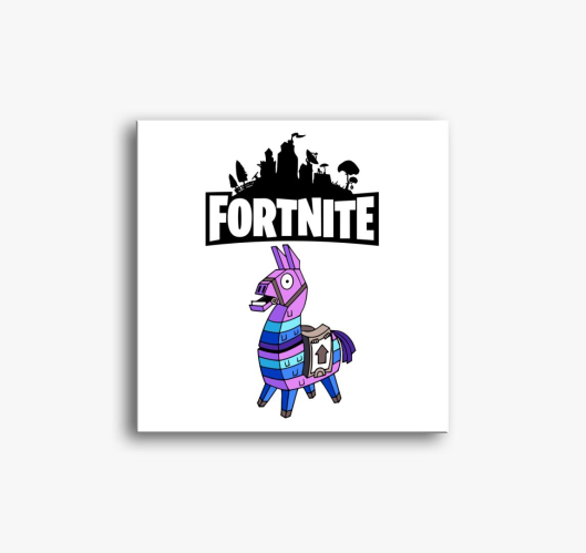 Fortnite Lama Battleroyal vász...