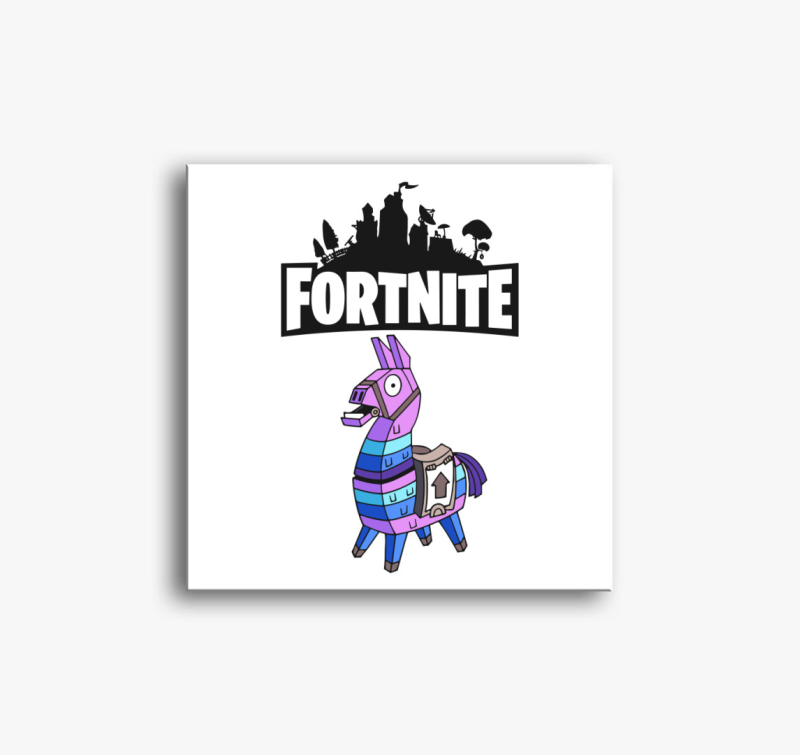 Fortnite Lama Battleroyal vászonkép