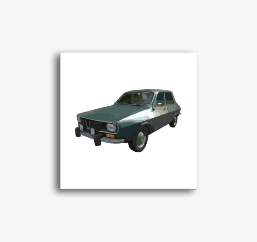 PUBG autó vászonkép