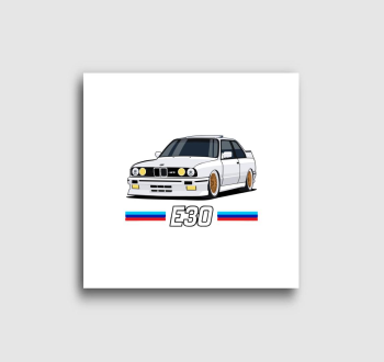 BMW e30 autó vászonkép