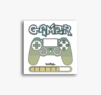 Gamer Loading vászon