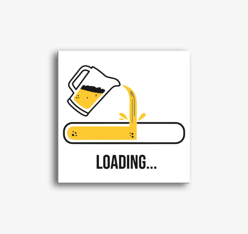 Beer Loading vászonkép