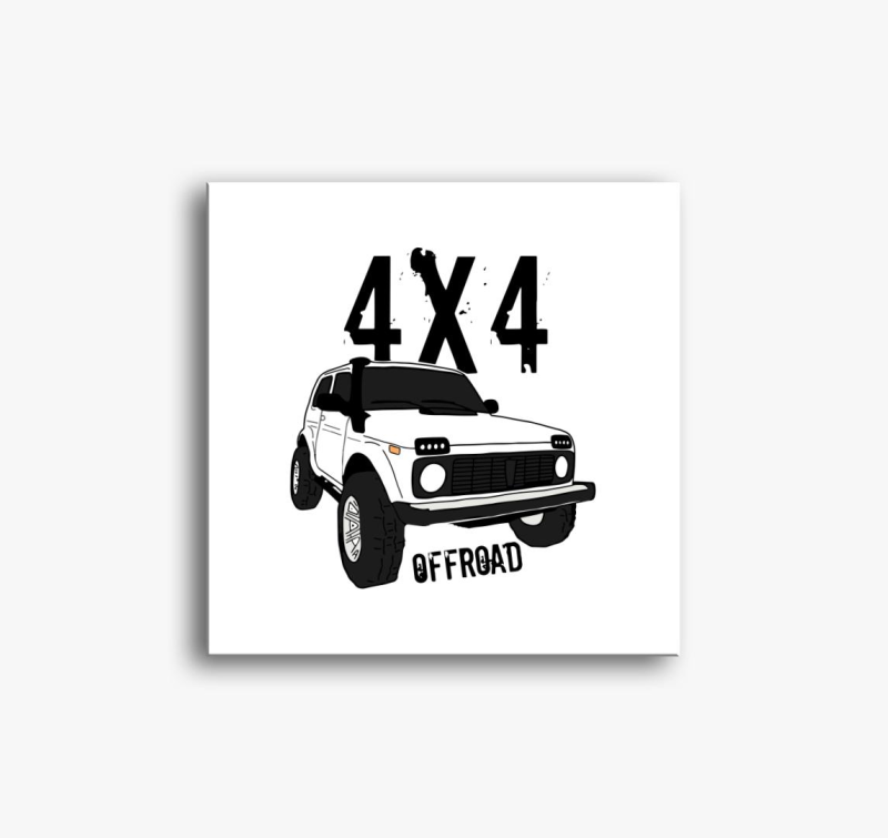 4x4 offroad vászonkép