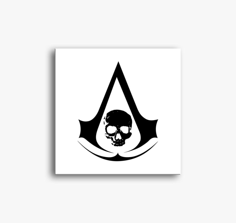 Black flag vászonkép