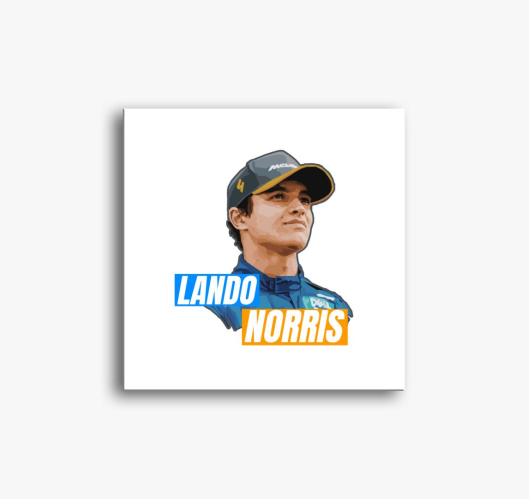 Lando Norris Forma 1 vászonkép...