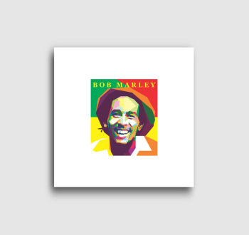 Bob Marley színes portré vászonkép