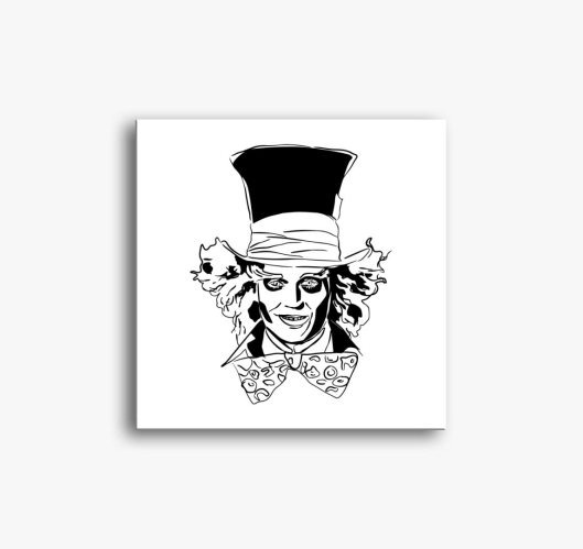 Mad Hatter vászonkép