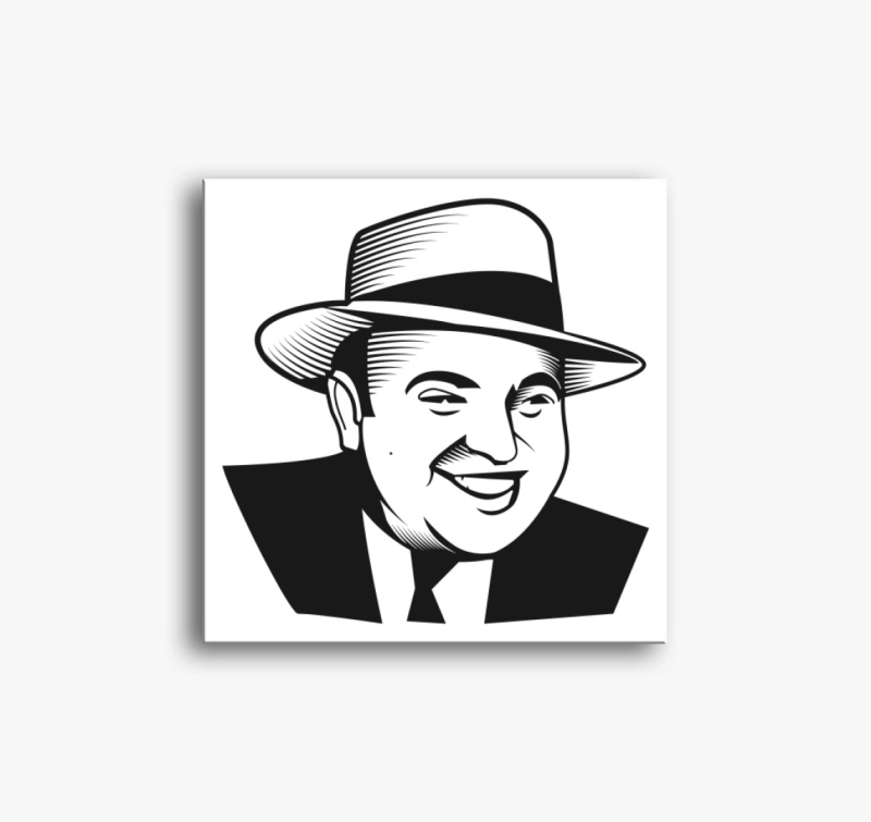Al Capone vászonkép