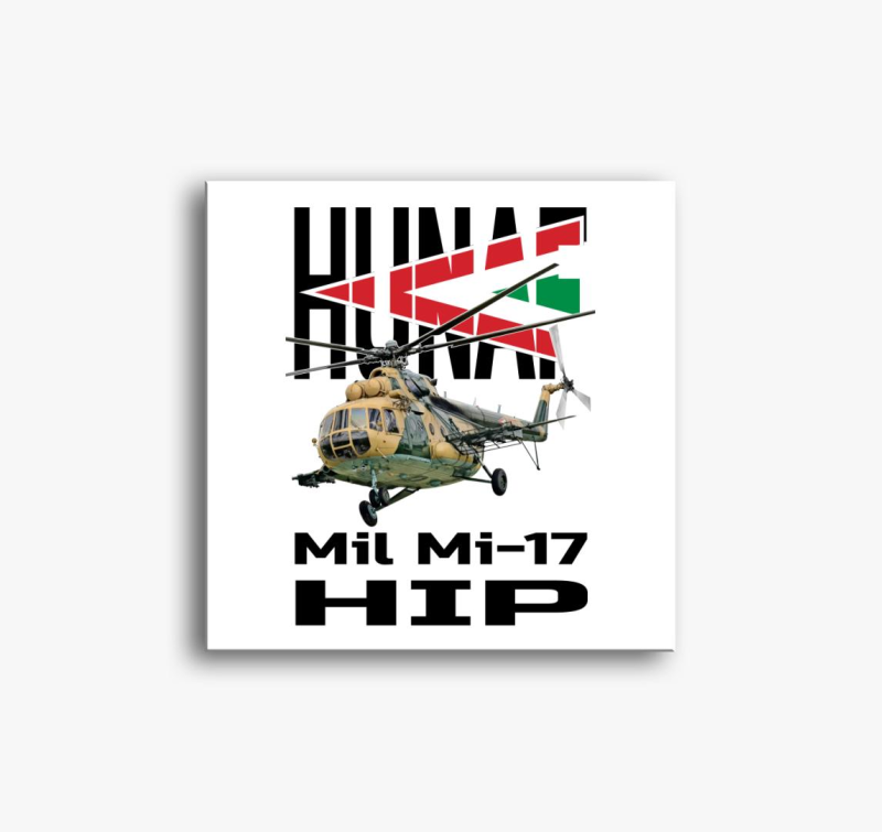HungarianAirForce Mi-17 vászonkép