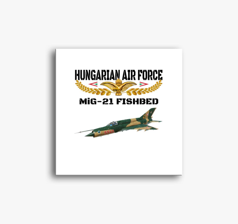 Aranysas MiG-21 vászonkép