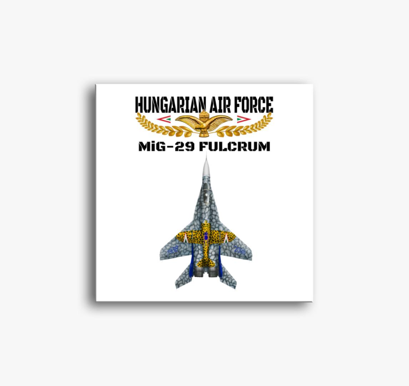 Aranysas MiG-29 vászonkép