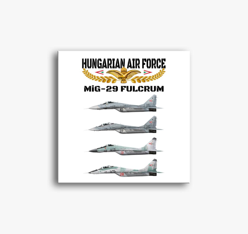 Aranysas MiG-29 2 vászonkép