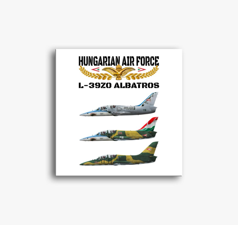 Aranysas L-39 vászonkép