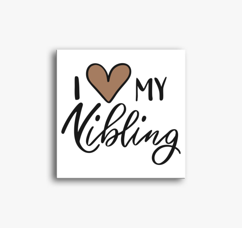 I love my Nibling vászonkép