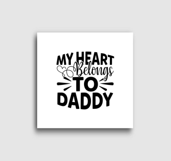 Heart Daddy vászonkép