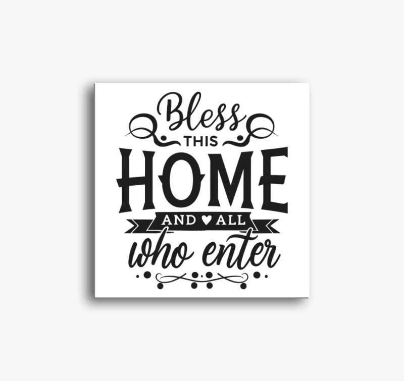Bless this home vászonkép