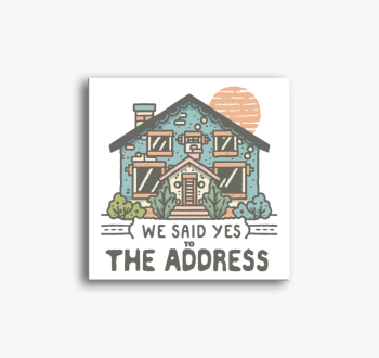 Yes Ház vászonkép