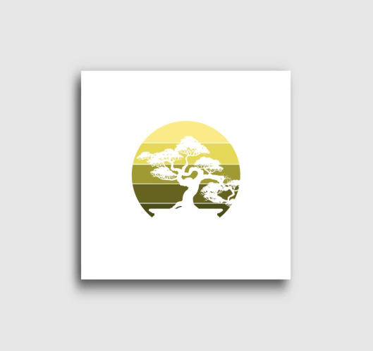 Bonsai vászonkép