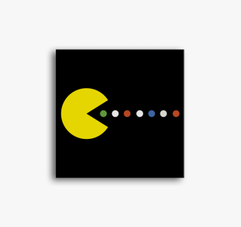 Pack man vászonkép