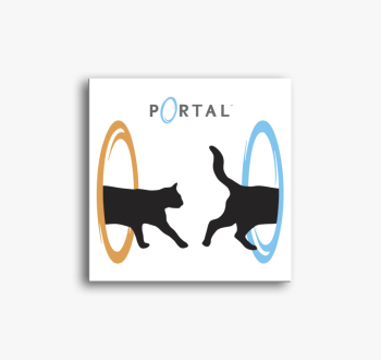 Portál macska vászon