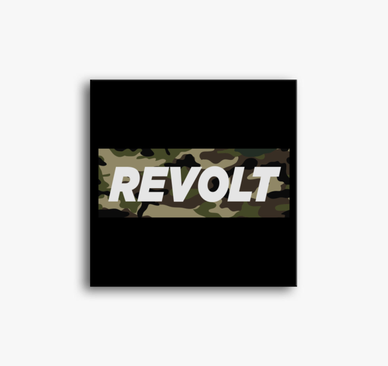 Terepminta emblémás design vászonkép