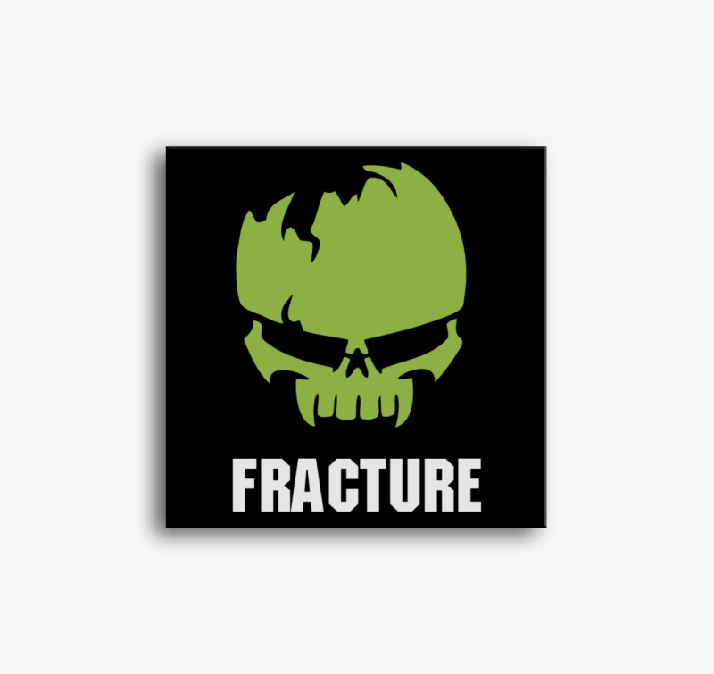 Koponya emblémás vászonkép