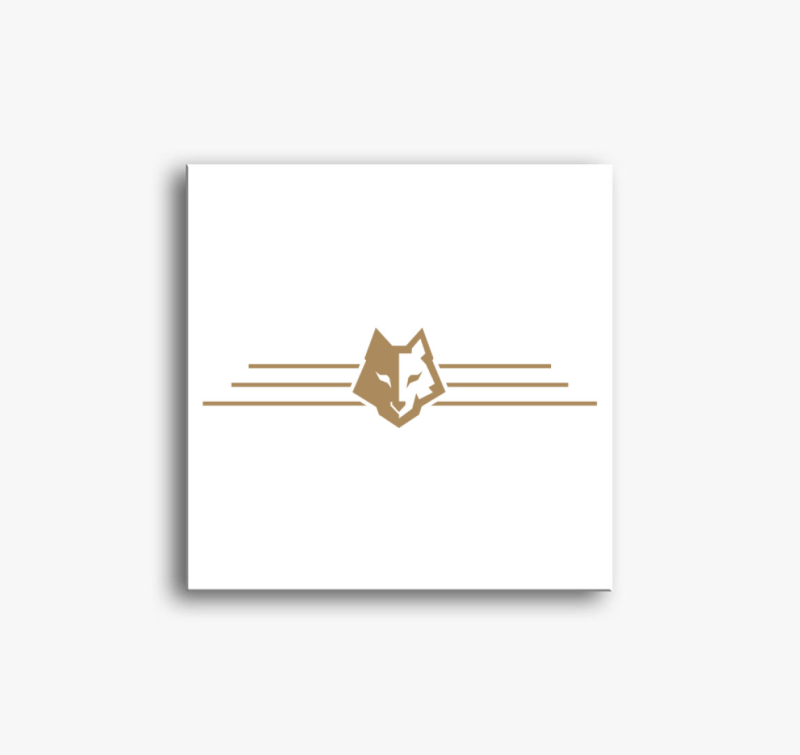 Farkas fejes design vászonkép