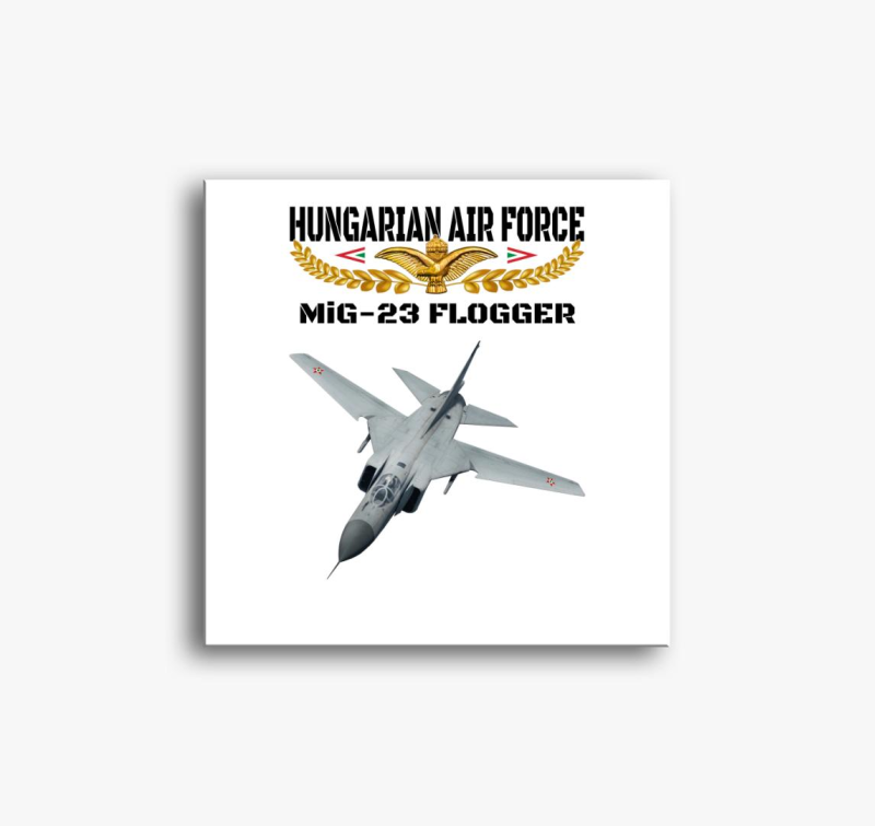 Aranysas MiG-23 3 vászonkép