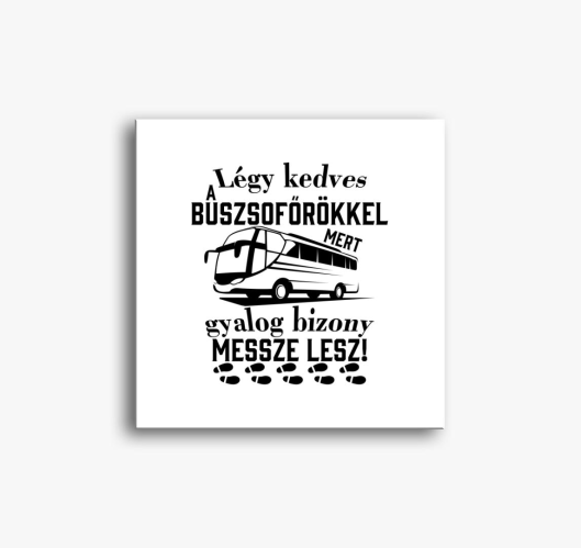 Légy kedves a buszsofőrökkel v...