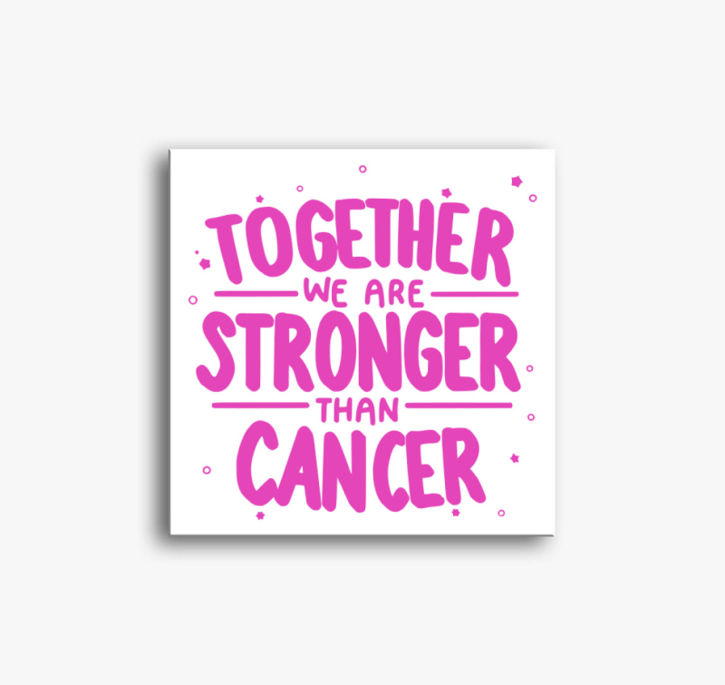 Cancer pink vászonkép