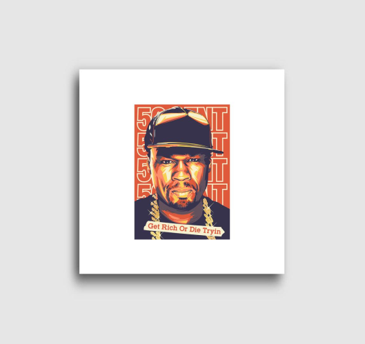 50 Cent a hacker vászonkép