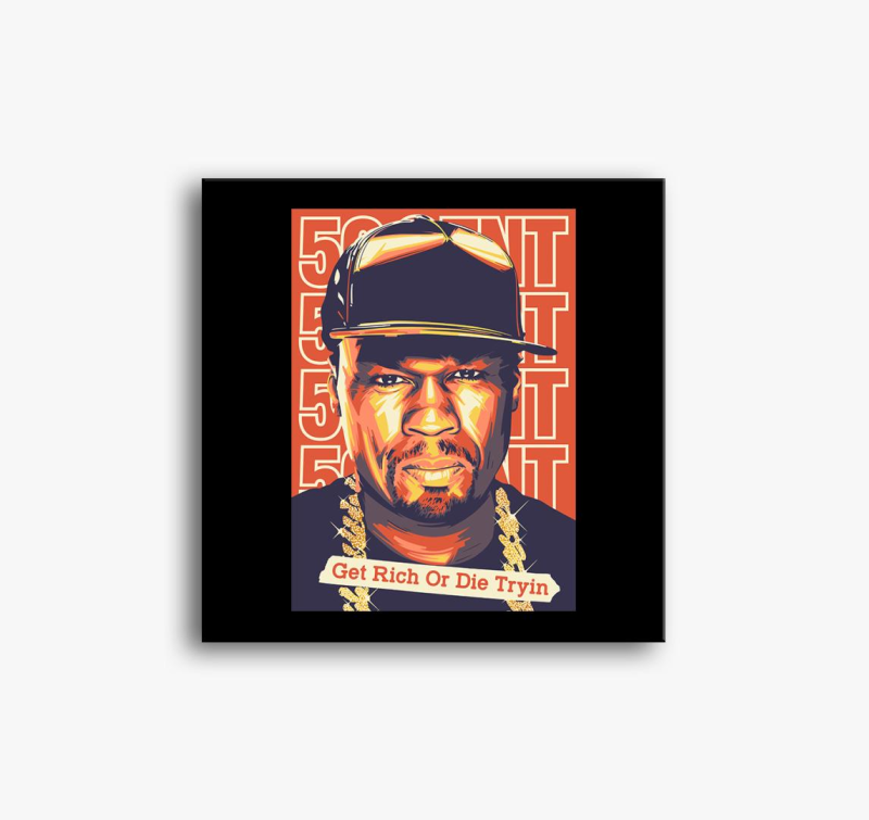 50 Cent a hacker vászonkép