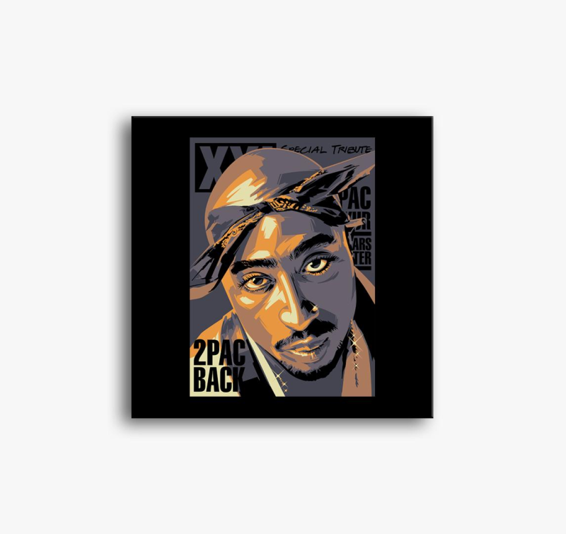 2Pac vászonkép