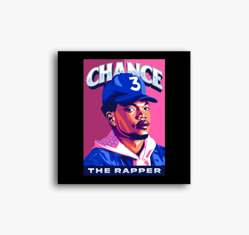 Chance a rapper vászonkép