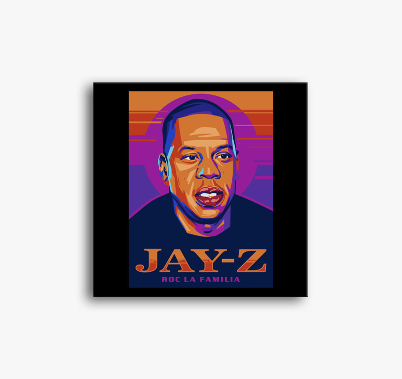 Jay-z rapper vászonkép