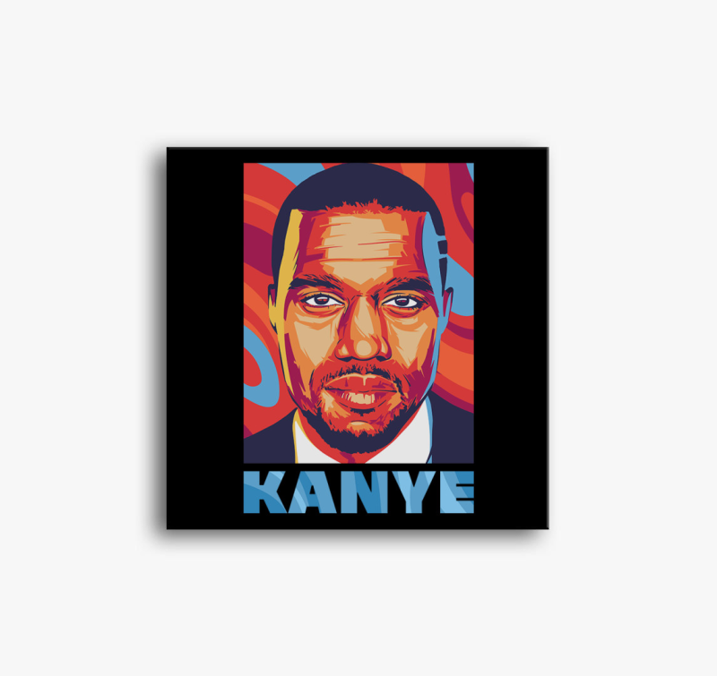 Kanye West vászonkép